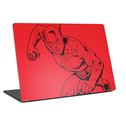 DC Comics The Flash Comic Pop Universal Laptop 13in (10.6 x 7.6in) Skin